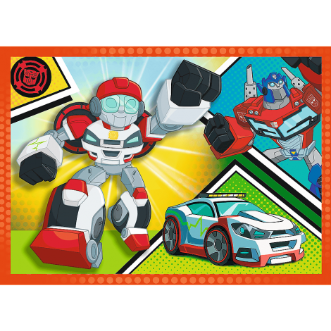 Puzzle Trefl 4w1 Akademia Transformersów - 5